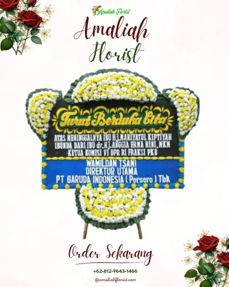 Papan Bunga Duka Kalisabuk